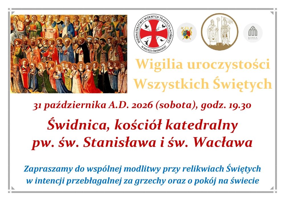 Wigilia uroczystości Wszystkich Świętych