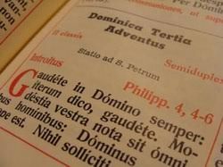 11 grudnia A.d. 2022 - DOMINICA III Adventus