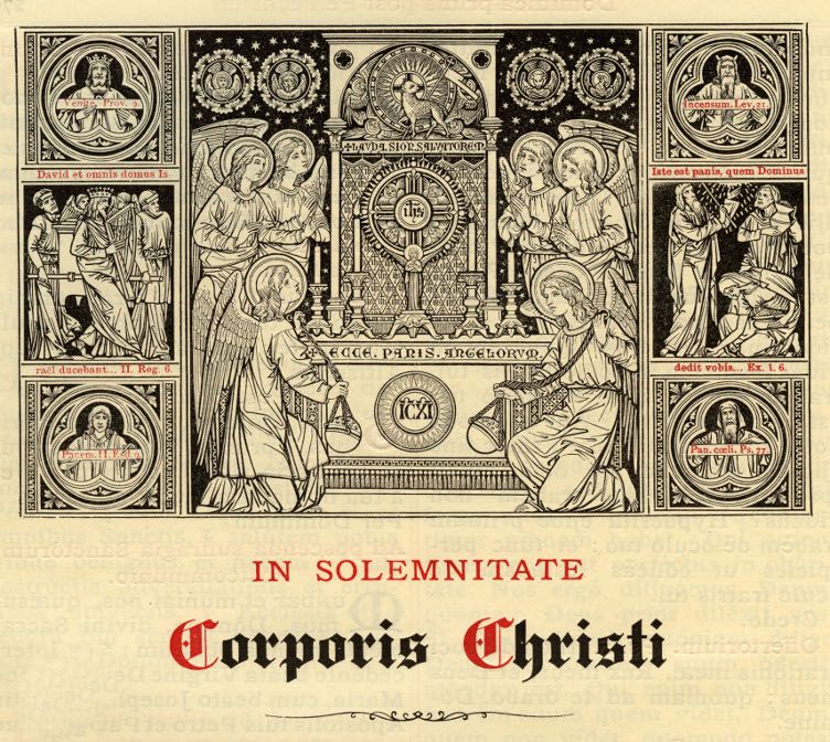 4 czerwca A.d. 2026 - Festum Sanctissimi Corporis Christi