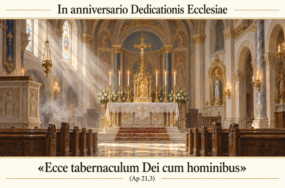 27 września A.D. 2026 - In anniversario dedicationis ecclesiae propriae